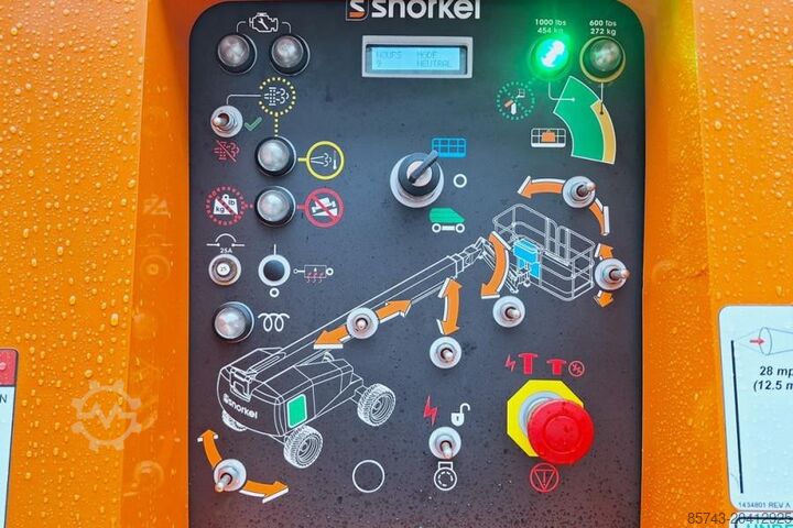 Teleszkópos platform Snorkel 660SJ Valid Inspection, *Guarantee! CE, Diesel, 4x