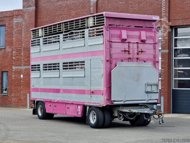 Szarvasmarha-szállítás Pezzaioli 2 deck livestock - Lifting floor - Lifting roof...