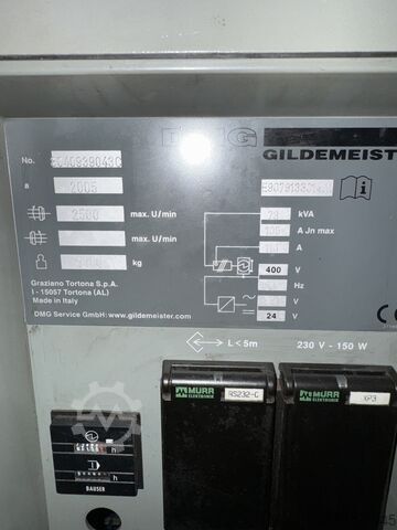 CNC-draai- en freescentrum Gildemeister CTX 620V3 linear