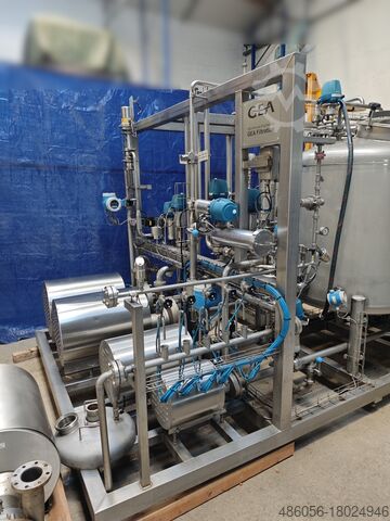 Modulaire membraanfiltratie-eenheid GEA Membrane Skid up to 6.25 m³/h