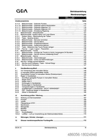 Modulaire membraanfiltratie-eenheid GEA Membrane Skid up to 6.25 m³/h