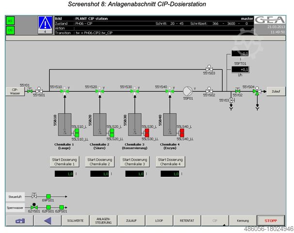 Modulaire membraanfiltratie-eenheid GEA Membrane Skid up to 6.25 m³/h
