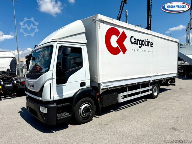 Autocarro con pianale e telone Iveco Eurocargo 120-220P