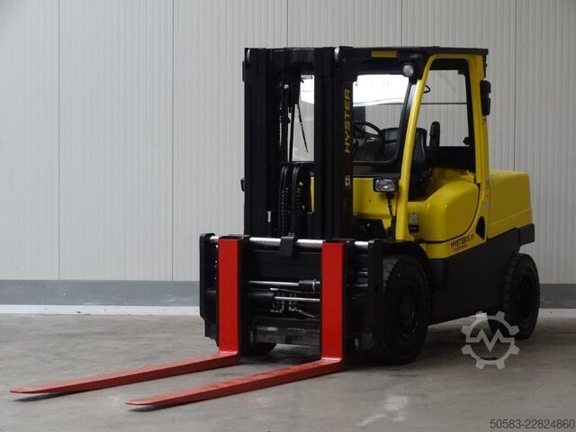 Chariot élévateur à fourche diesel Hyster H5.0FT - Container-Indoor-Stapler -TRIPLEX