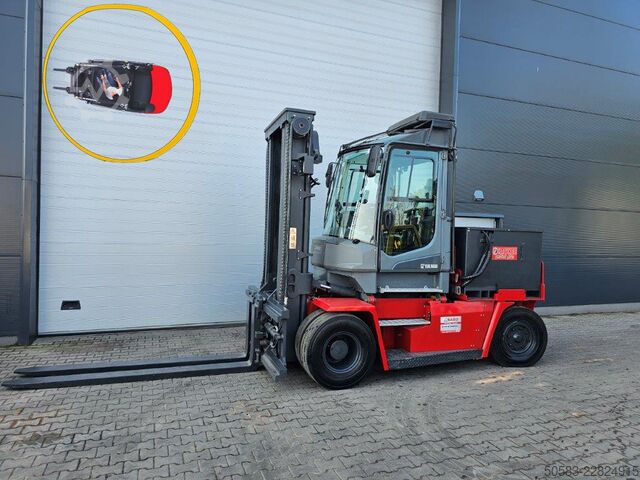 Elektrisk 4 -hjulet gaffeltruck Kalmar ECG80-6 - Drehsitz