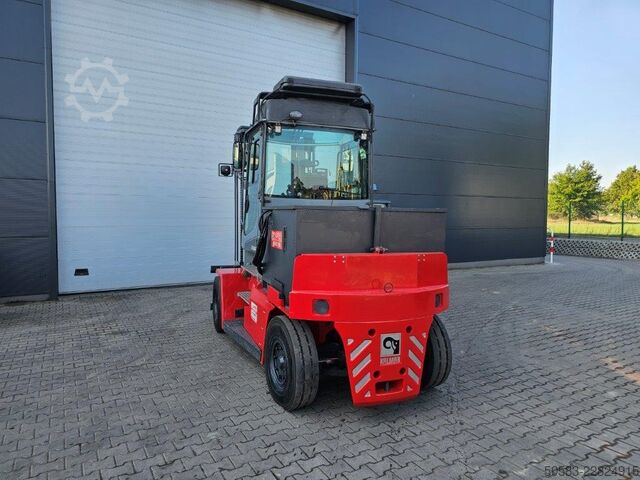 Elektrisk 4 -hjulet gaffeltruck Kalmar ECG80-6 - Drehsitz