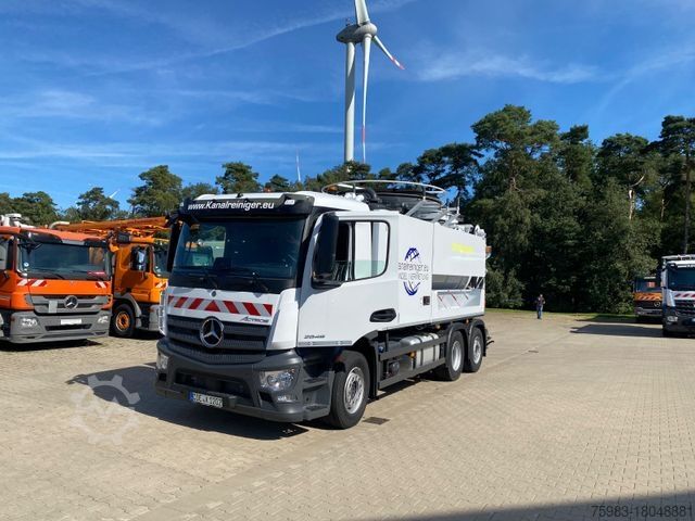 Vacuümtankwagen MERCEDES-BENZ Mercedes Benz Actros 2546 6x2 Wiedemann Sauger
