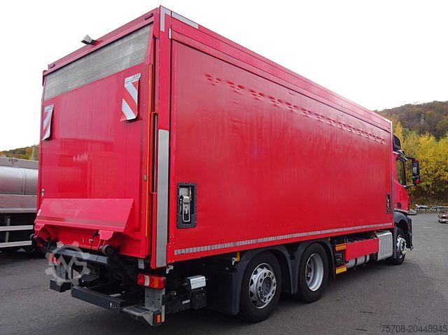 Plattewagen met zeil MERCEDES-BENZ 2540 Antos*6,9 m Schiebeplane*NLA*LBW*Kamera*TOP