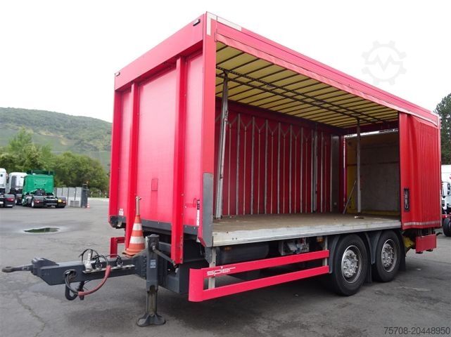 Plattewagen met zeil MERCEDES-BENZ 2540 Antos*6,9 m Schiebeplane*NLA*LBW*Kamera*TOP