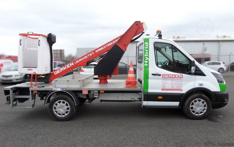 Op vrachtwagen gemonteerd platform France Elevateur Topy 11.1