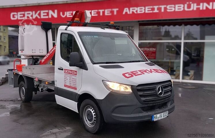 Op vrachtwagen gemonteerd platform France Elevateur Topy 10.2