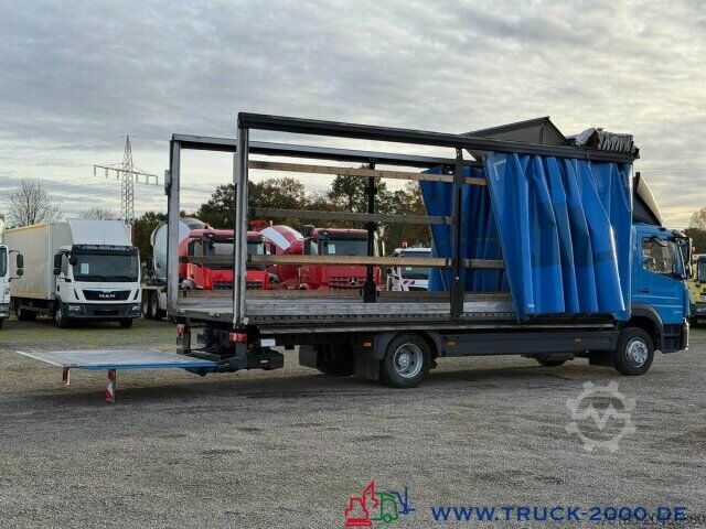 LKW mit Pritsche & Plane Mercedes-Benz Atego 1223 Schiebeplane R+L Schiebeverdeck + LBW