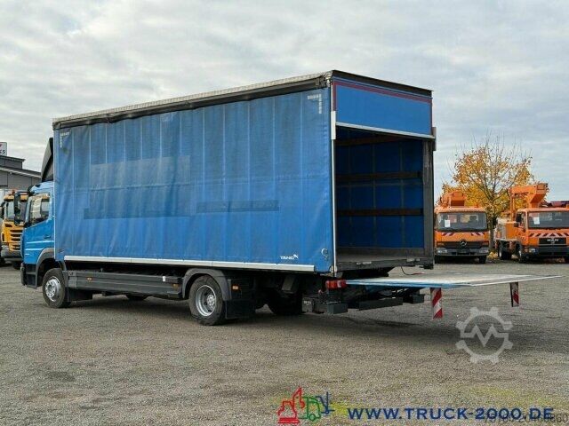 LKW mit Pritsche & Plane Mercedes-Benz Atego 1223 Schiebeplane R+L Schiebeverdeck + LBW