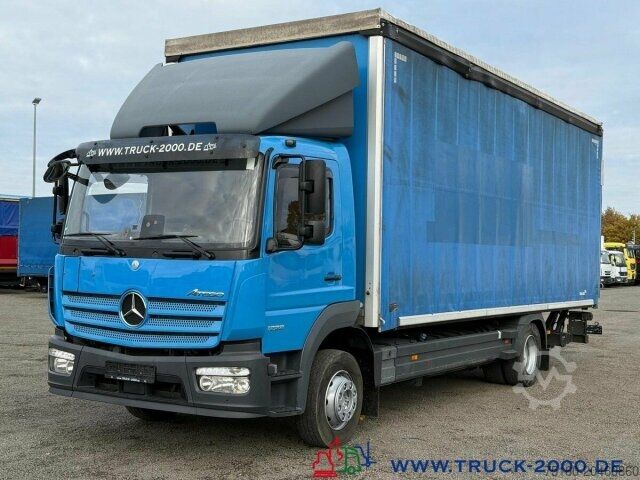 LKW mit Pritsche & Plane Mercedes-Benz Atego 1223 Schiebeplane R+L Schiebeverdeck + LBW