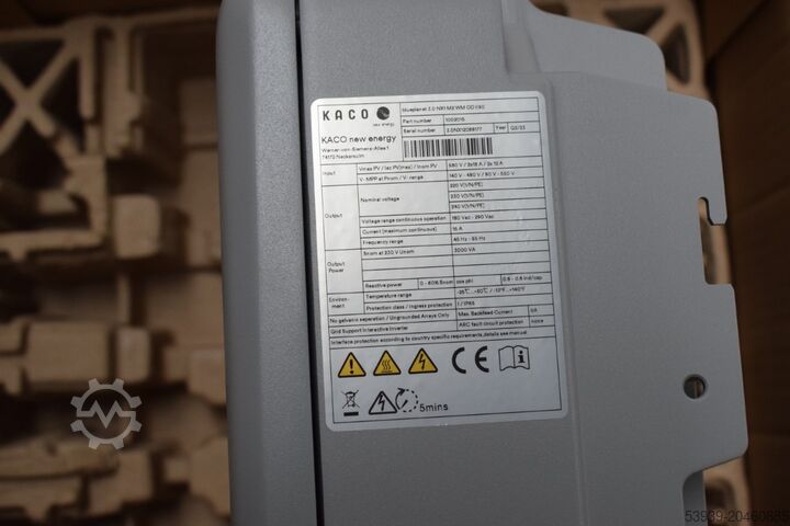Solväxelriktare KACO new energy KACO blueplanet 5.0 NX1 M2