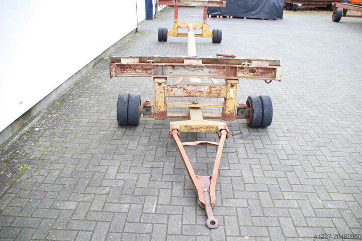Tonnen transportwagen voor zwaar gebruik unbekannt Trägerabstand 5860 mm Höhe 850 bis 1255 mm
