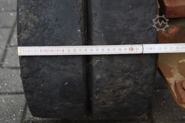 Tonnen transportwagen voor zwaar gebruik unbekannt Trägerabstand 5860 mm Höhe 850 bis 1255 mm