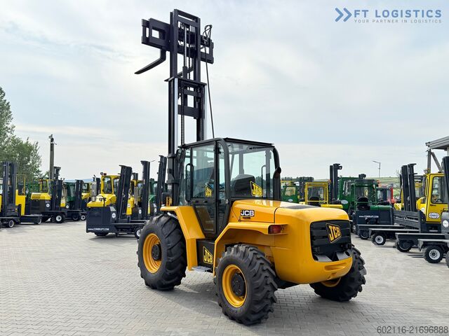 Off-road forklift JCB 940 / TRIPLEX 4500 / FREE-LIFT NEW TIRES