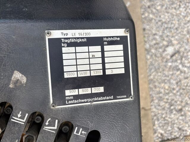 VS-23129 Elektrische heftruck steinbock LE16 STEINBOCK LE16
