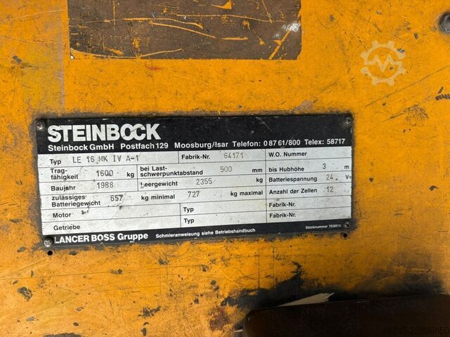 VS-23129 Elektrische heftruck steinbock LE16 STEINBOCK LE16