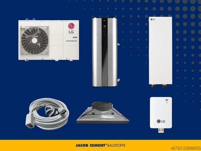 Warmtepomp-sets LG Monobloc S, R32 7 kW