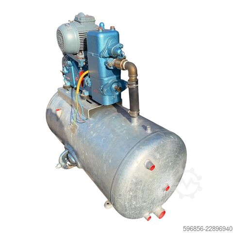 OSNA – zuigerpomp OSNA – pompa tłokowa, zbiornik HUCH 150 6 bar, AEG 0,55 kW