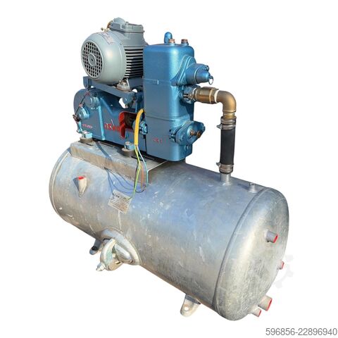 OSNA – zuigerpomp OSNA – pompa tłokowa, zbiornik HUCH 150 6 bar, AEG 0,55 kW