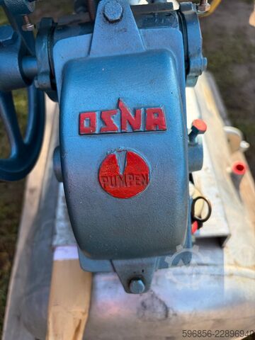 OSNA – zuigerpomp OSNA – pompa tłokowa, zbiornik HUCH 150 6 bar, AEG 0,55 kW