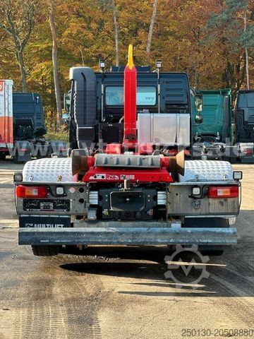 Roll-off tipper truck VOLVO FMX 330 6x2 HIAB Lift/Lenk,34.176Km TOP Zustand