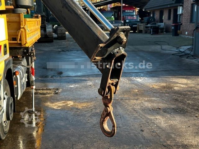 Kiepwagen bestelauto IVECO EuroCargo 80E19 HMF Ladekran Meiller-DSK