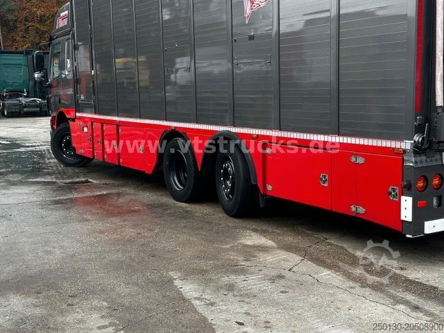 Cattle truck DAF CF 75.360 6x2 Menke/Janzen 1Stock  Lift/Lenk