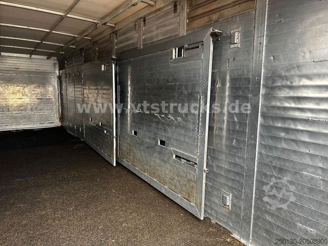 Cattle truck DAF CF 75.360 6x2 Menke/Janzen 1Stock  Lift/Lenk