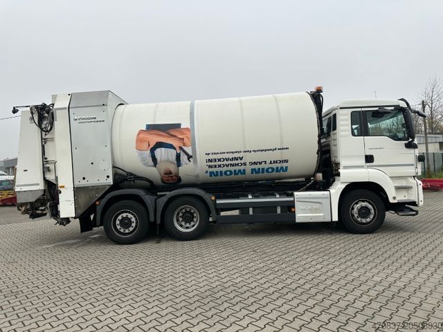 Garbage truck MAN TGS 26.320 / Faun Rotopress