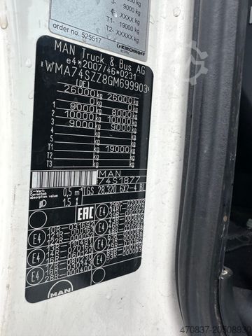 Garbage truck MAN TGS 26.320 / Faun Rotopress