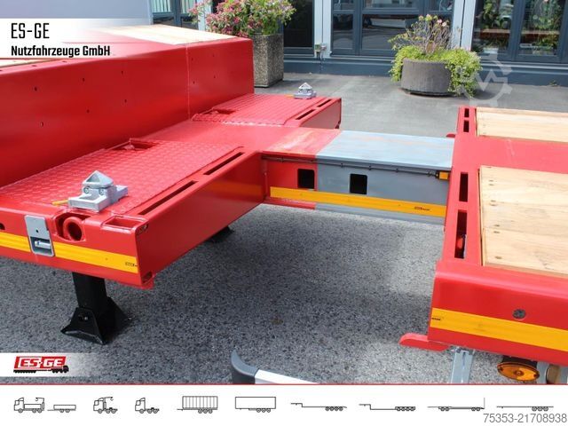 Tieflader-Sattelauflieger FAYMONVILLE MAX Trailer MAX100 Semi-Tieflader