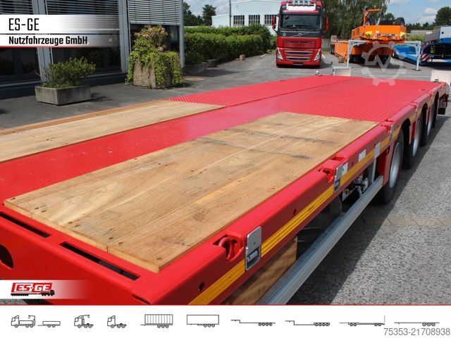 Tieflader-Sattelauflieger FAYMONVILLE MAX Trailer MAX100 Semi-Tieflader