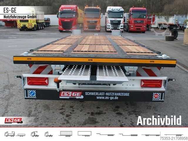 Prikolica sa radnom platformom ES-GE Tandemanhänger - Rungen - CV