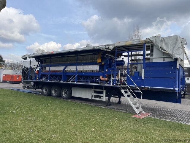 Filtru presă cu cameră Netzsch 1200/100 mobil