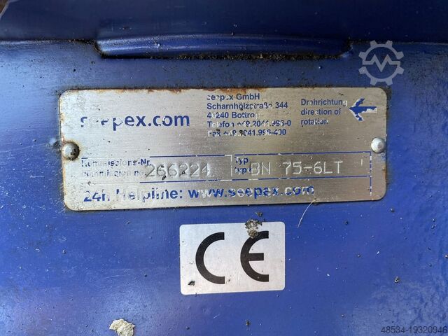 Filtru presă cu cameră Netzsch 1200/100 mobil