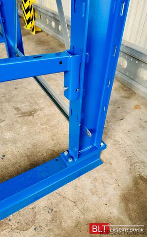 Konsolställ ca. 3,15 lfm. Kragarmregal Langgutregal H: 250 cm 140 kg/Arm META Multistrong