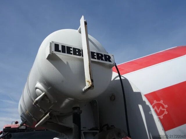 Blandare MAN 32-364 LIEBHERR MIXER,STEEL SPRINGS,BIG AXEL
