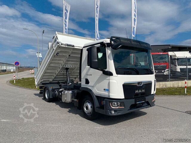 Τρίπλευρο ανατρεπόμενο φορτηγό MAN TGL 12.250 BL / Kipper/Klima/3-Sitzer/ NL6,6To