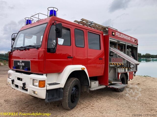 MAN MAN 14.224 L 80 Feuerwehr TLF 16 / 25 mit 2400 Liter Wassertank