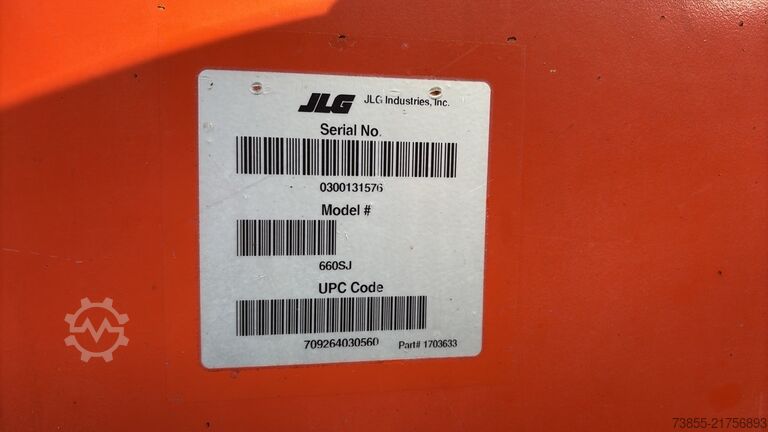 Telescoophoogwerker JLG 660 Sj (22m)