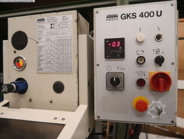 Zimna piła tarczowa KASTO GKS 400 U / Halbautomat
