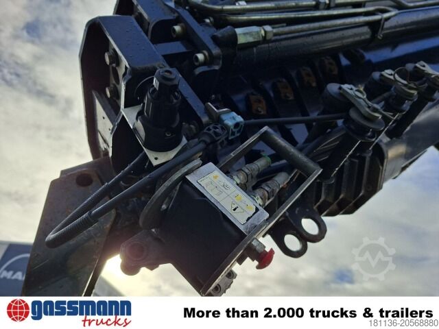 Hákový nosič kontejnerů Mercedes-Benz Actros 4146 K 8x4/4, Retarder, Kran Hiab XS 477