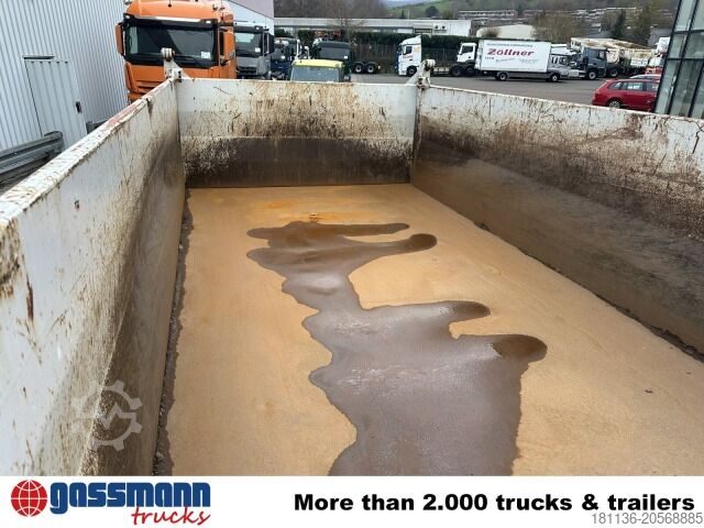 Tresidet tipvognstrailer Meiller MZDA 18/21, Stahlbordwände, ca. 11m³