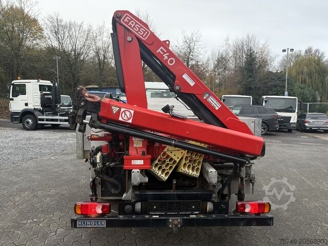 Pick-up bestelwagen Fuso FUSO 9C18 Canter Pritsche 3.8m Kran 2x hydr.