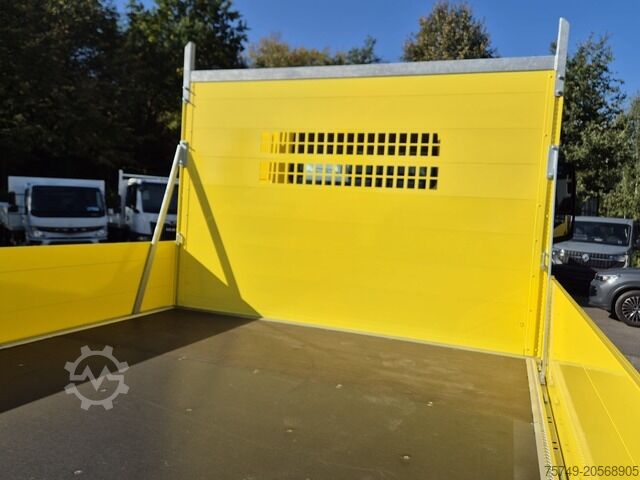 Vrachtauto met open laadbak man 12.250 BL Gerüstbaupritsche 2x AHK