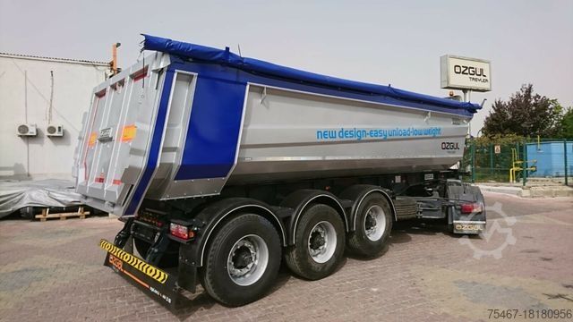 Semirremolque volquete OZGUL TRELER Stahl Mulde 26 Kubik 6000kg